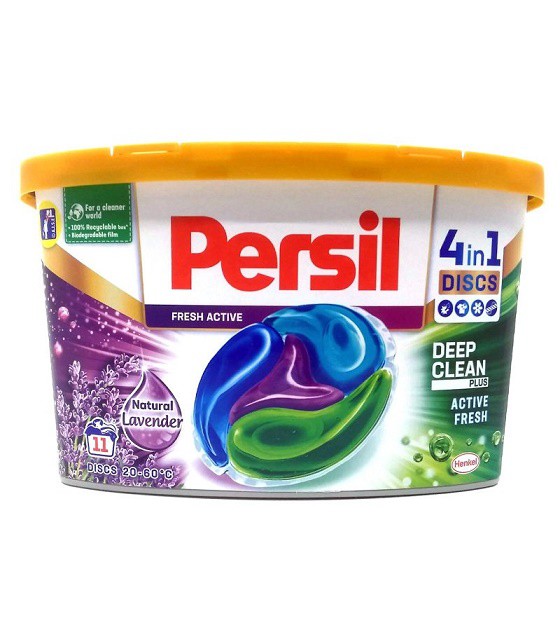 Persil discs11dáv 4v1 Lavender | Prací prostředky - Prací gely, tablety a mýdla
